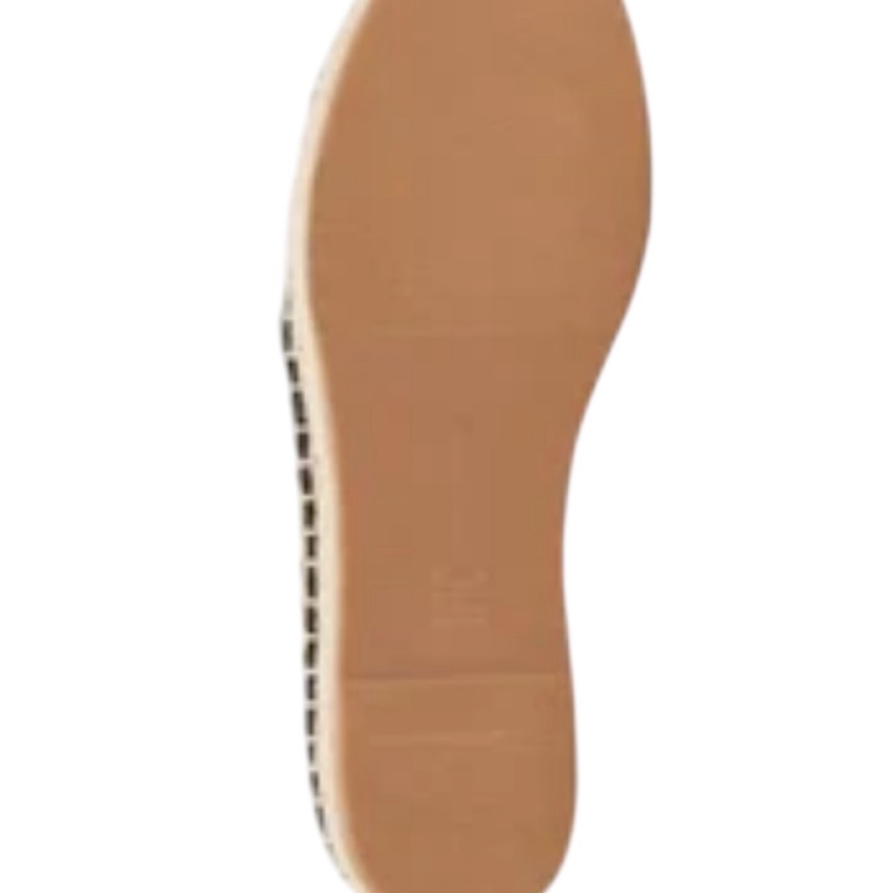 INC International Concepts Corvina Cap Toe Espadrille Flats Natural SZ 8.5 NWOT - Picture 4 of 5